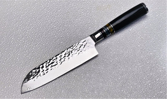 Nagasaki Hand gehämmertes Santoku Messer-0