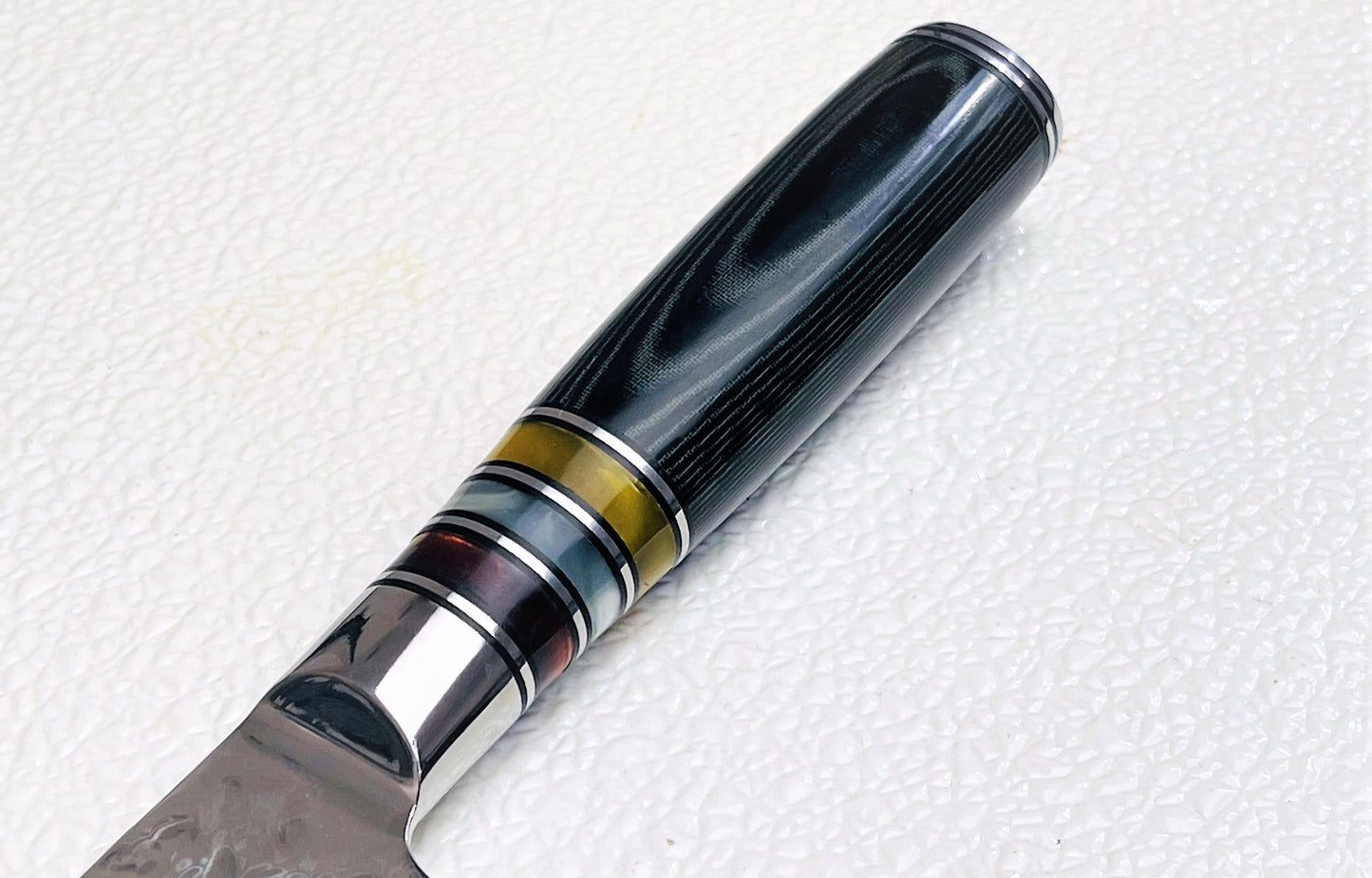 Nagasaki Hand gehämmertes Santoku Messer-1