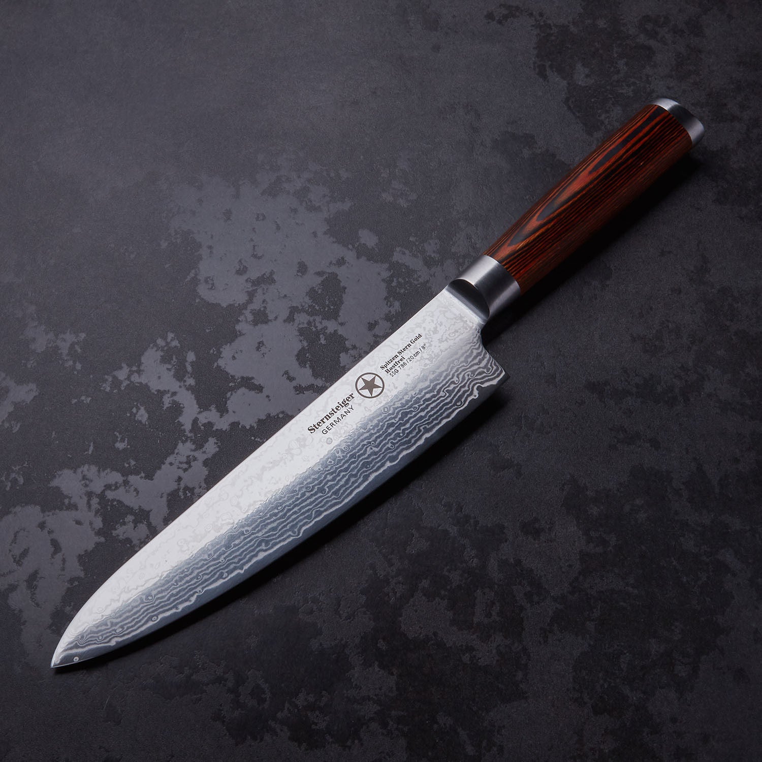 Damast Kochmesser-1
