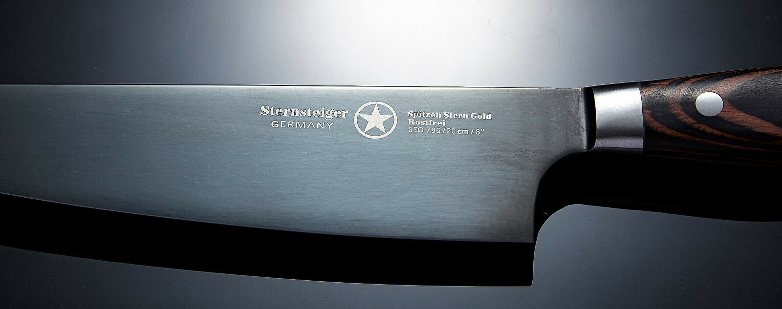Kochmesser (8"/20cm) + Schälmesser (3.5"/10cm) | Sternsteiger - Titanium Kollektion-2